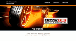 Desktop Screenshot of adamstires.com