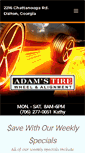 Mobile Screenshot of adamstires.com
